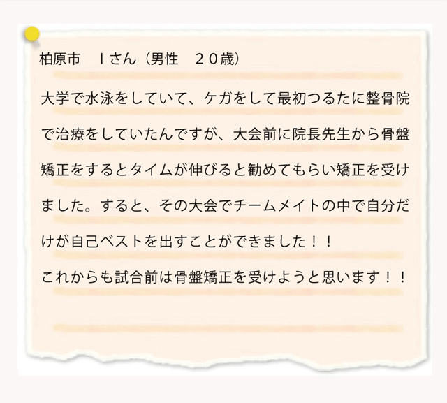 柏原市Iさん